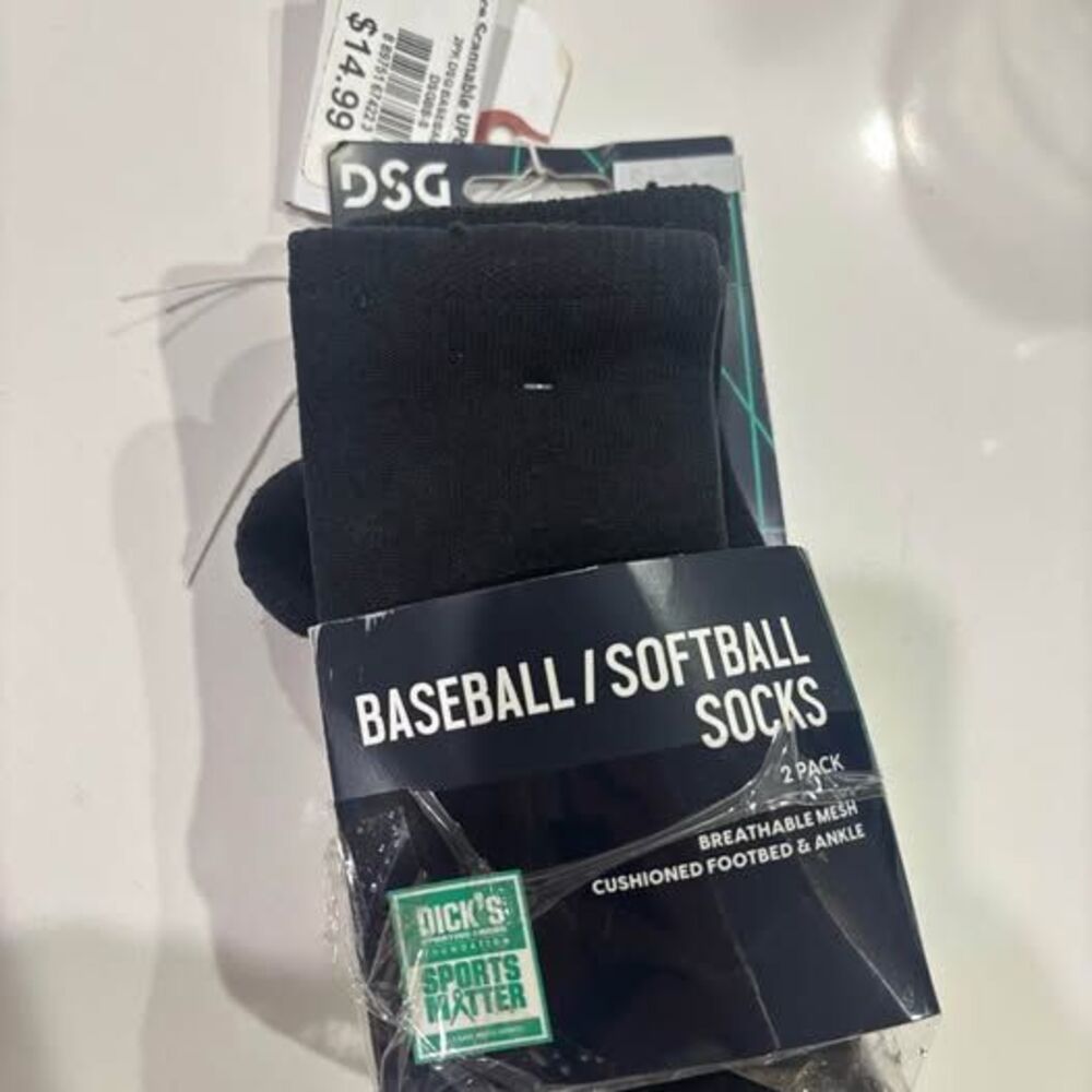 Youth baseball/softball socks
